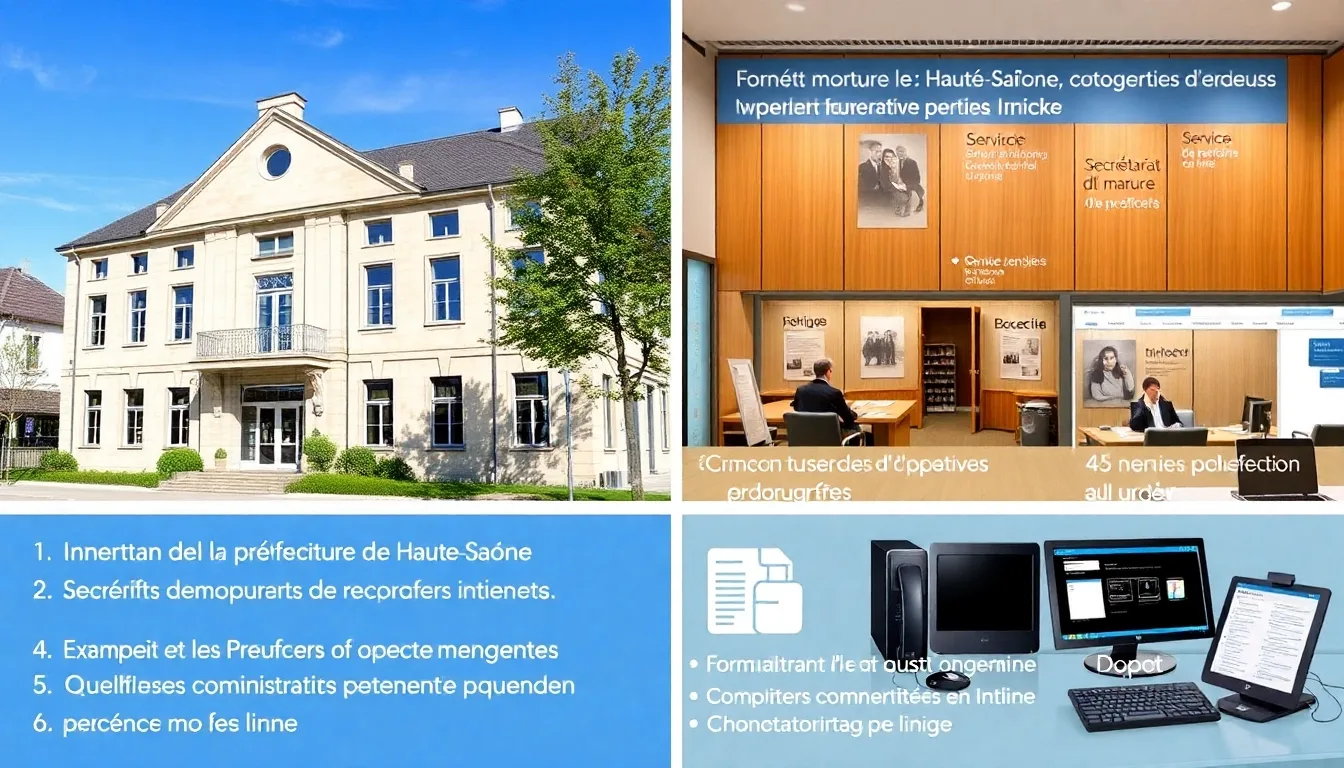 Tout Savoir sur la Préfecture de Haute-Saône : Services, Contacts et Horaires