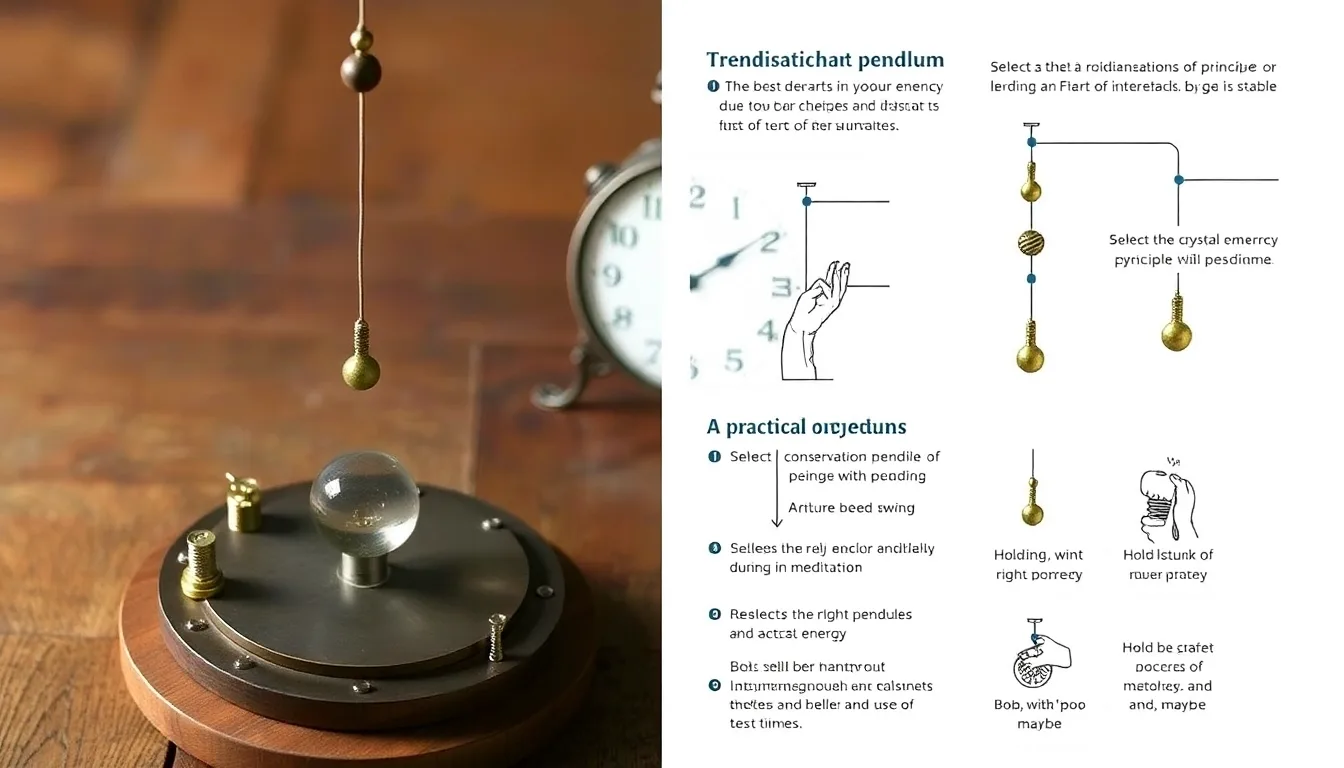 Le Pendule : Guide Complet sur Son Utilisation en Physique et en Divination