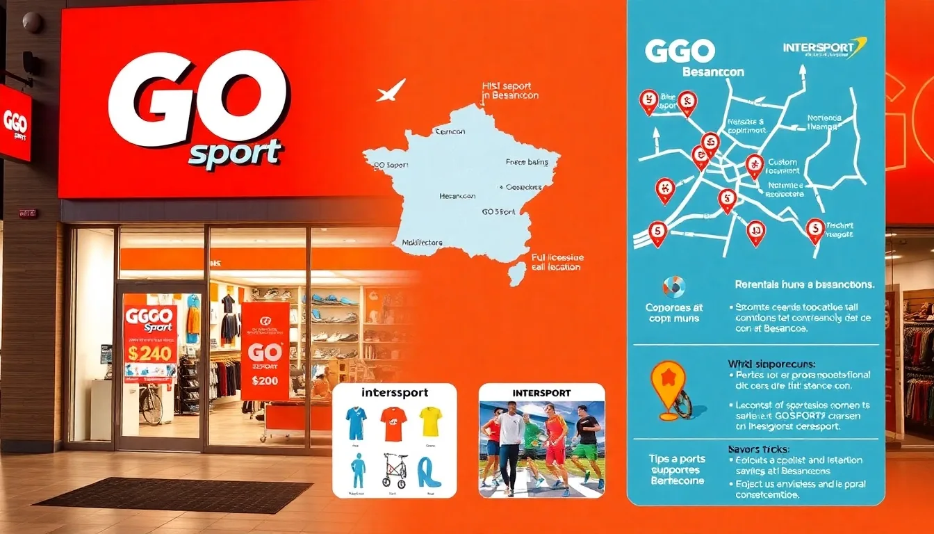 Découvrez les Meilleurs Offres chez GO Sport Besançon