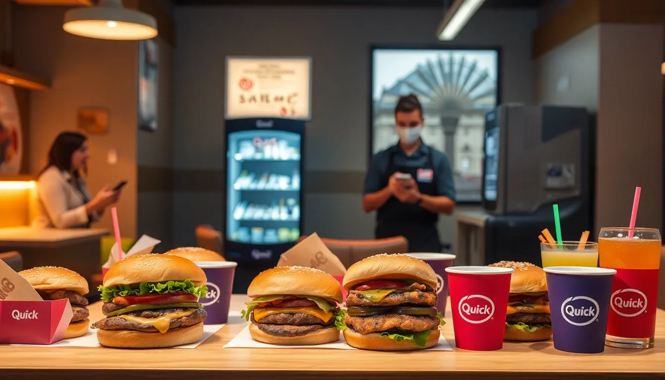 Découvrez les Meilleurs Menus et Services de Quick à Besançon