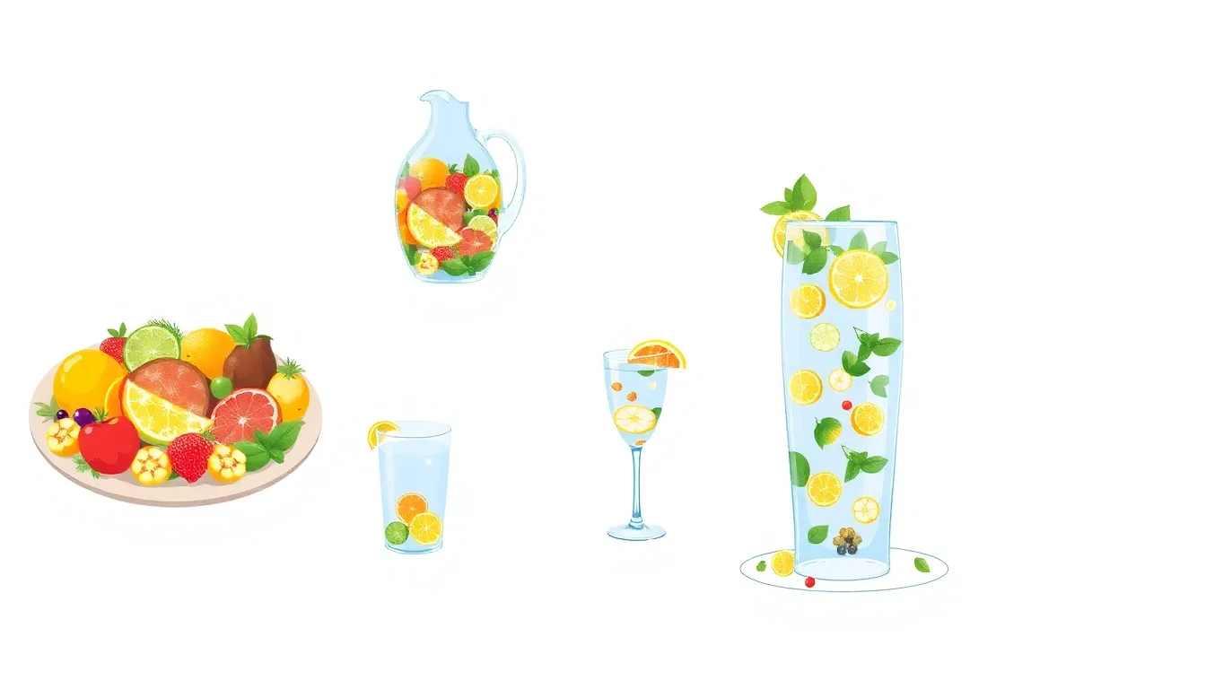 10 Recettes Irrésistibles de Detox Water Pour une Hydratation Saine