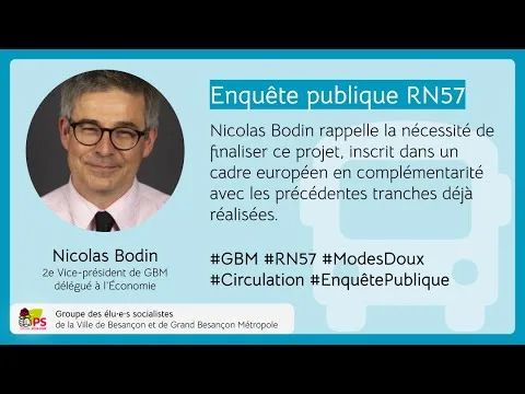 Du nouveau pour le contournement de Besançon via RN57
