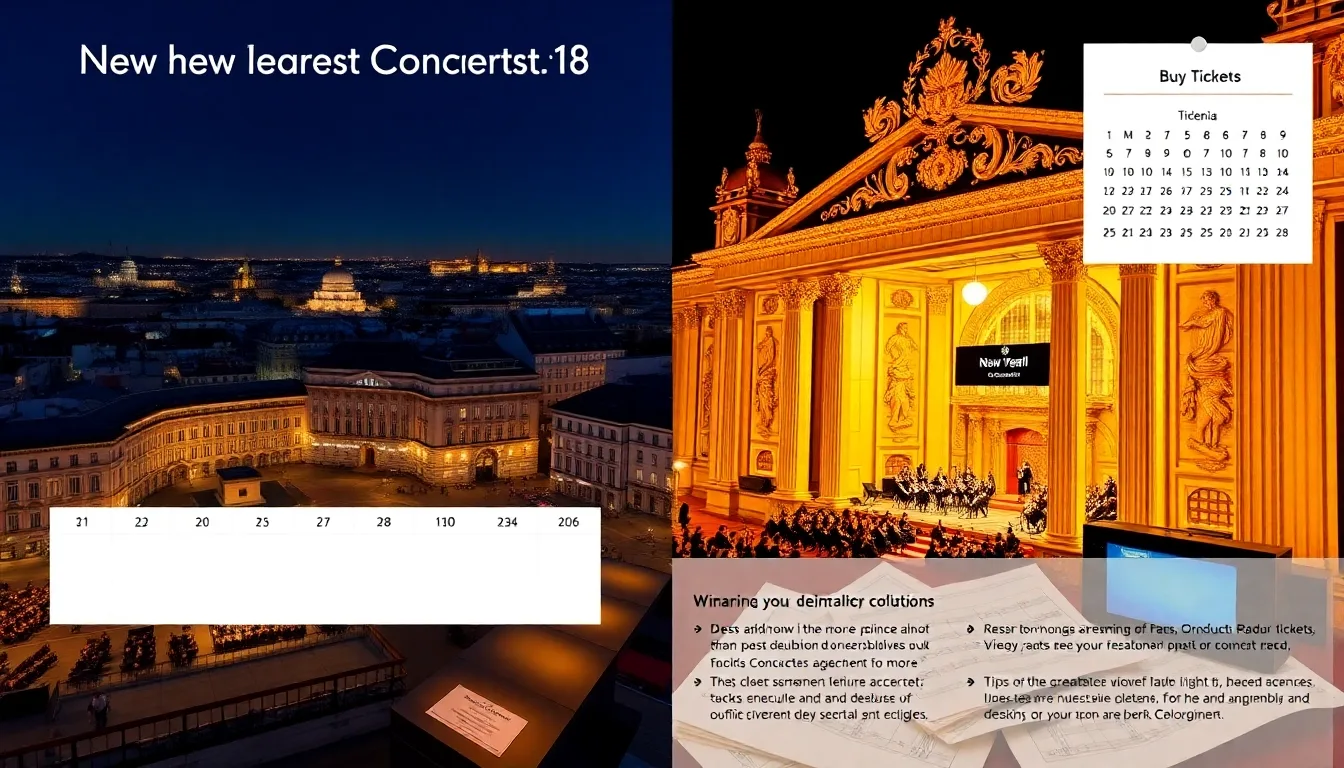 Tout savoir sur le Concert du Nouvel An à Vienne : Billets, Programmation et Informations essentielles