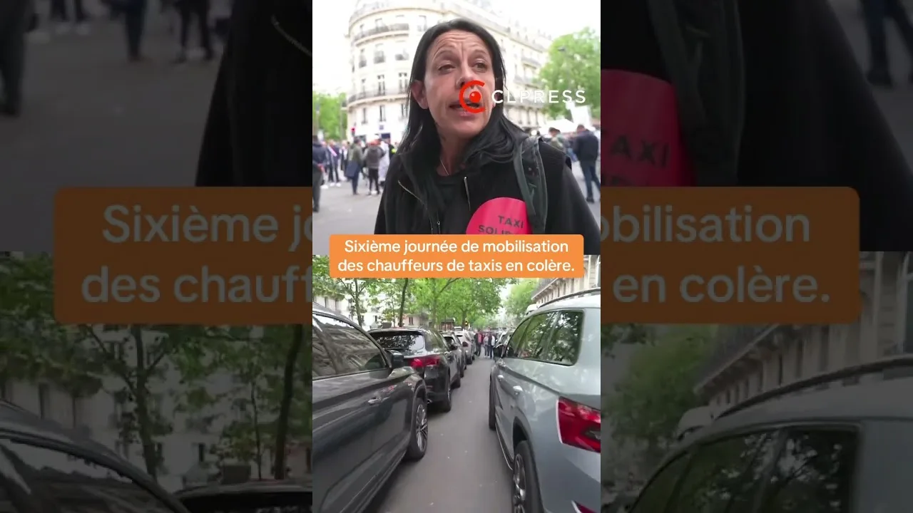 Grogne des taxis à Besançon : 200 véhicules mobilisés contre la baisse de rémunération