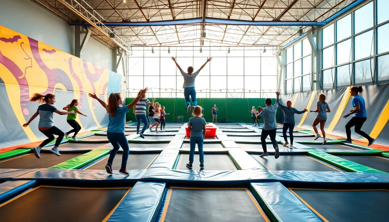 Découvrez l’Expérience Unique de Space Jump : Le Meilleur Parc à Trampolines d’Ile-de-France