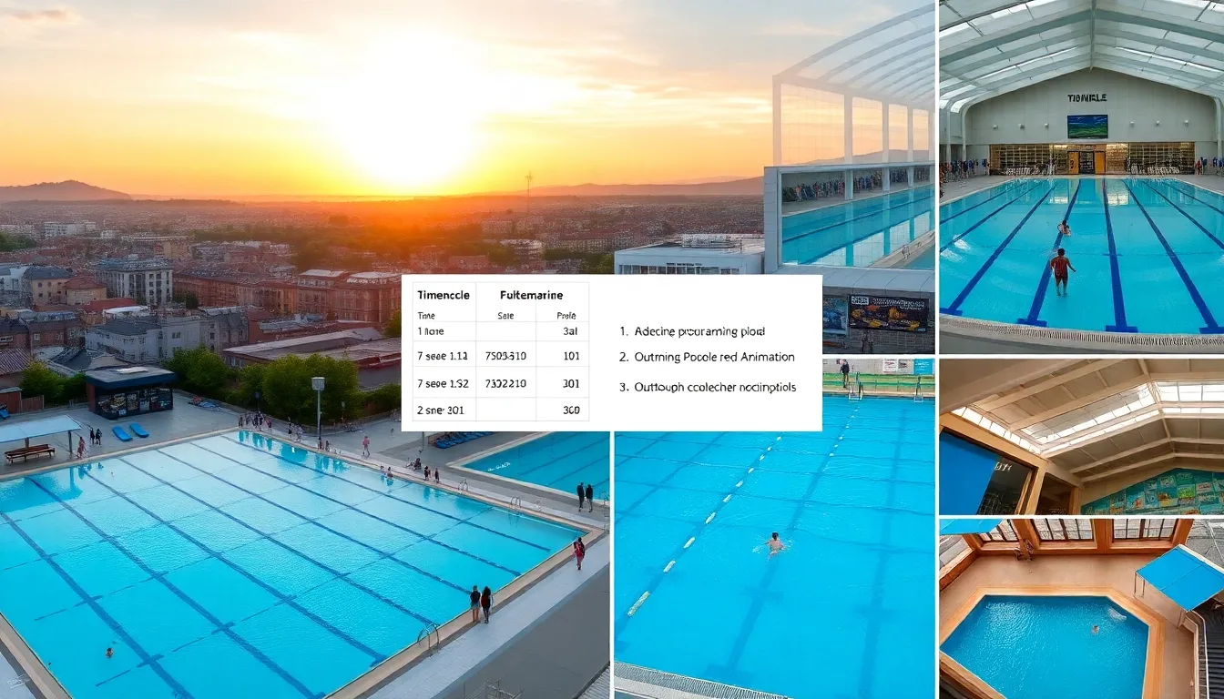 Découvrez les meilleures piscines de Besançon : horaires, tarifs et activités